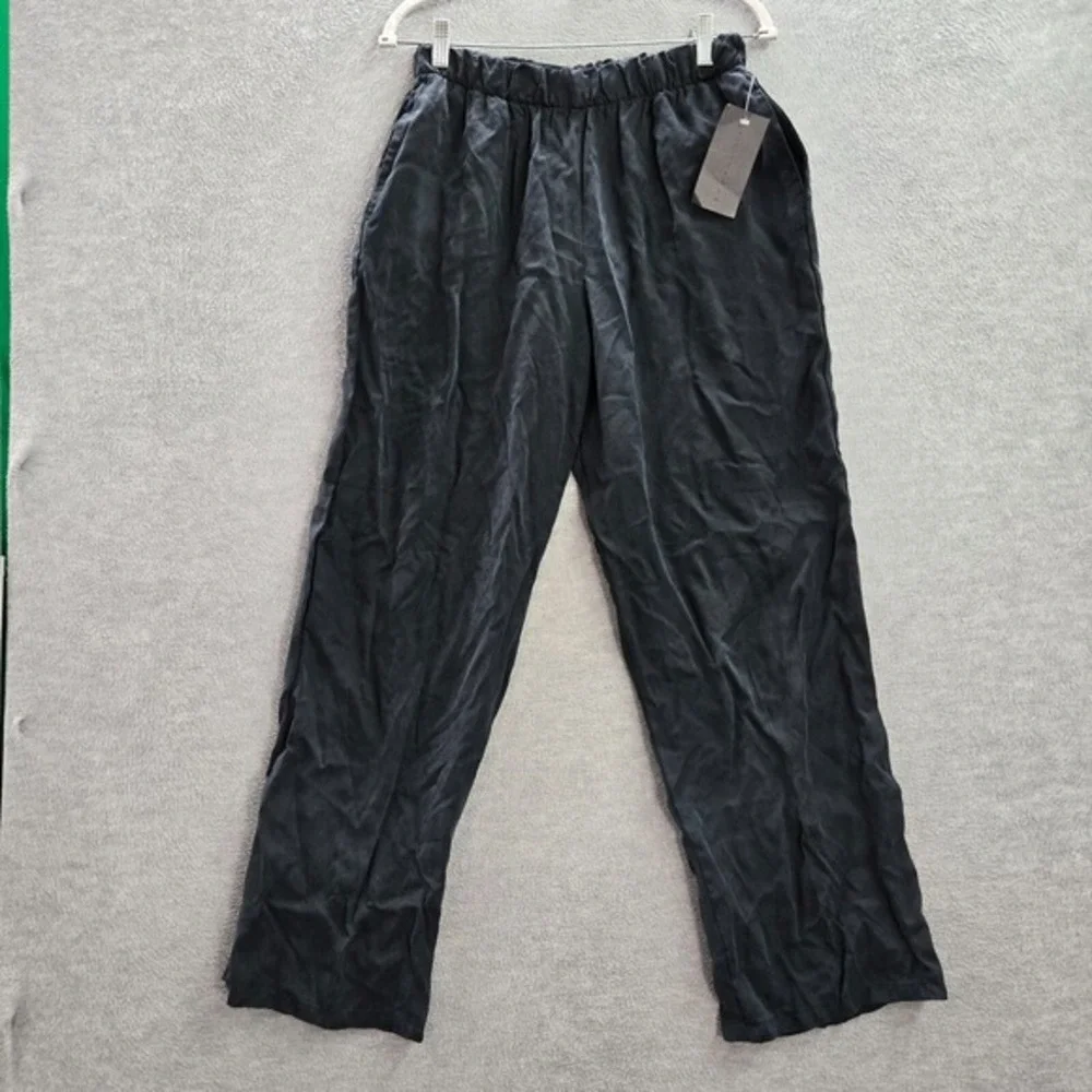 VINTAGE Bryn‎ Walker Women Pants Medium Black Chino Pockets 29 in Inseam NWT